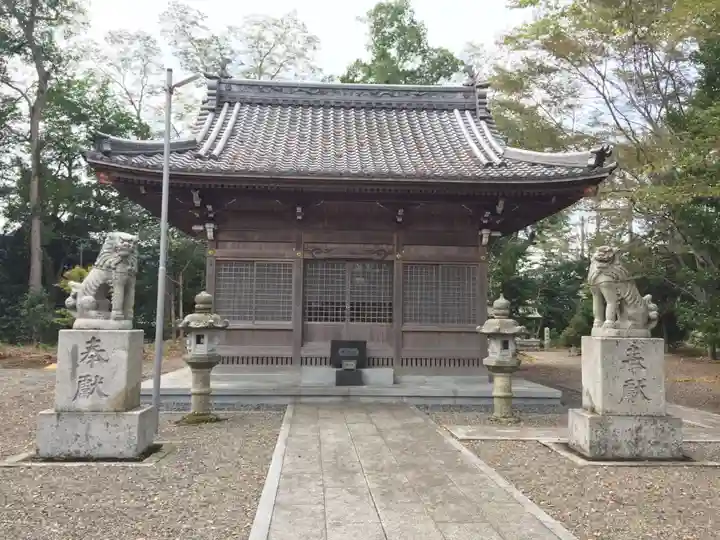 井上神社の本殿・本堂