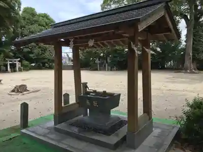 鳥栖八坂神社の手水舎