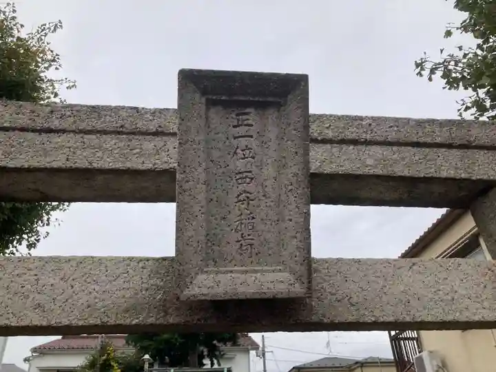 西守稲荷神社(東京都)