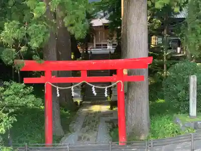 須山浅間神社の鳥居