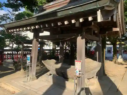 唐津神社の手水舎