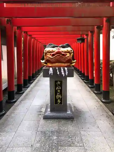 田村神社の狛犬