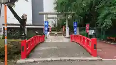 駒繋神社の鳥居