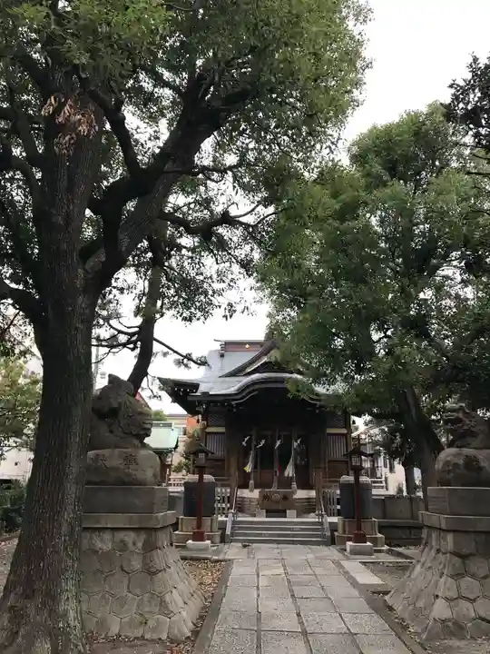 大森諏訪神社の本殿・本堂