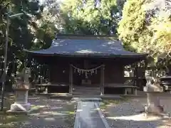 戸頭神社の本殿