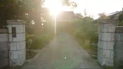 長善寺の山門・神門