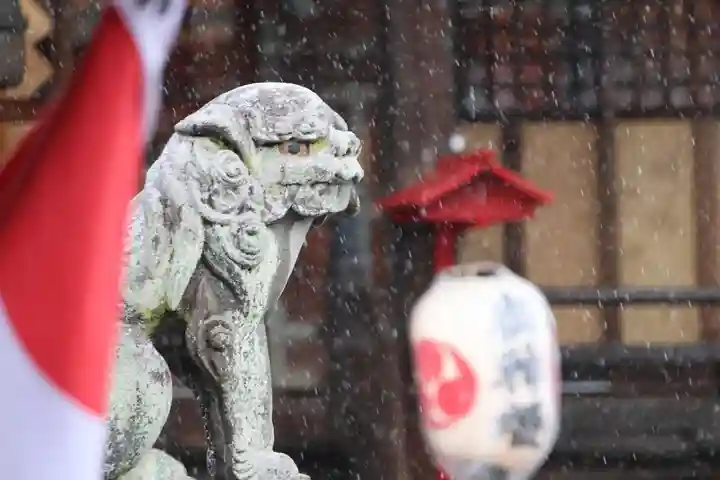 大鏑神社の狛犬