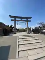 難波大社 生國魂神社の鳥居