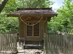 神社（名称不明）の本殿