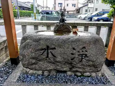 大磯神社の手水舎
