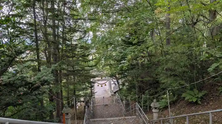 足寄神社の景色