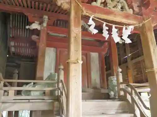 百体神社の本殿