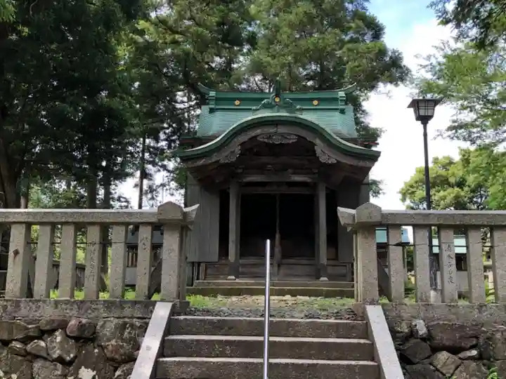 波古神社の本殿・本堂