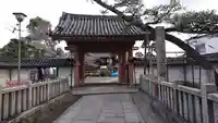 葛井寺の山門・神門