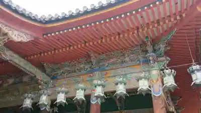 中山寺の本殿・本堂