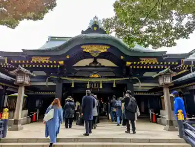穴八幡宮の本殿・本堂