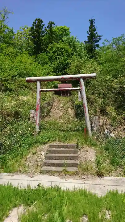 白山神社の鳥居