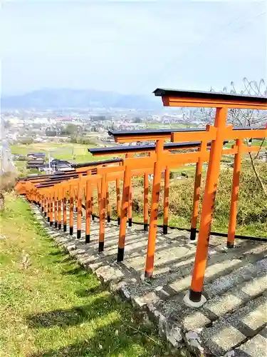 浮羽稲荷神社の鳥居