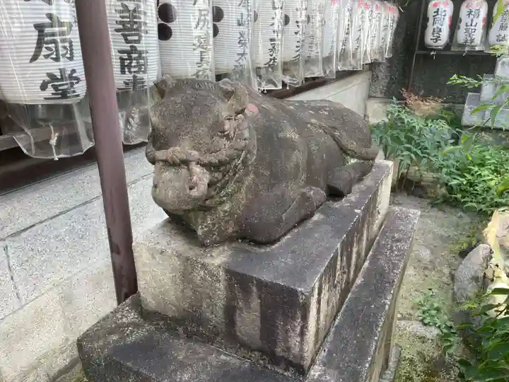 文子天満宮の狛犬