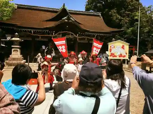 道明寺天満宮のお祭り