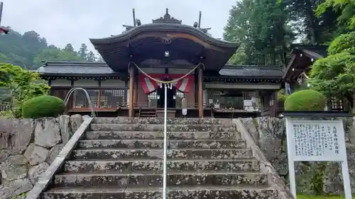 夫婦木神社の本殿