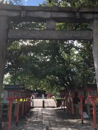 六孫王神社の鳥居