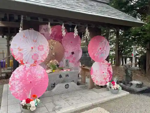 札幌諏訪神社の手水舎