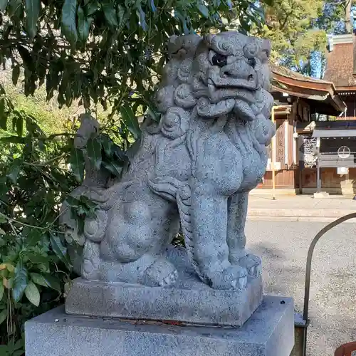 治水神社の狛犬