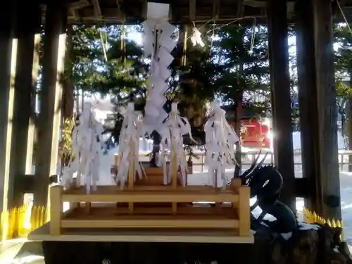 西野神社の手水舎