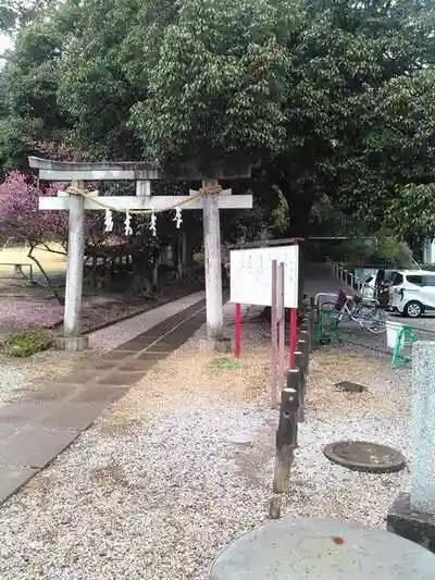 加治神社の鳥居