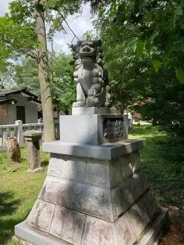 永山神社の狛犬