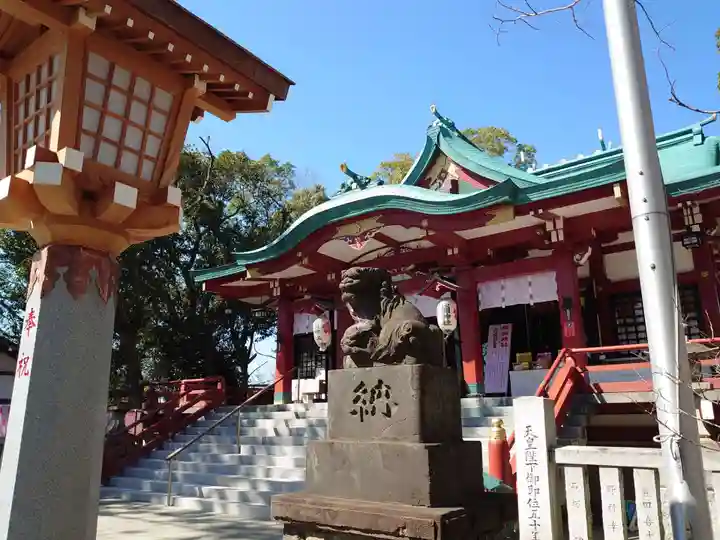 多摩川浅間神社の本殿・本堂