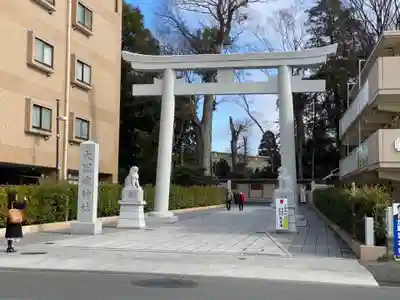 大國魂神社の鳥居