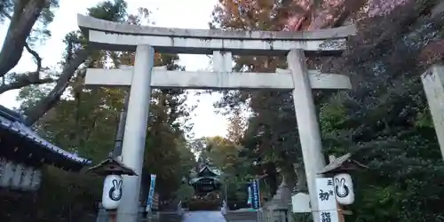 岡崎神社の鳥居