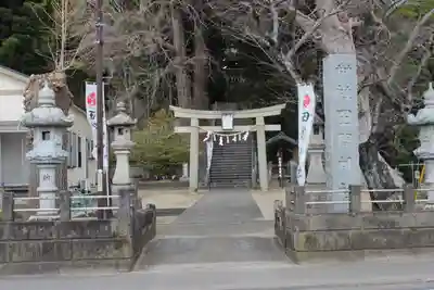 田間神社の鳥居