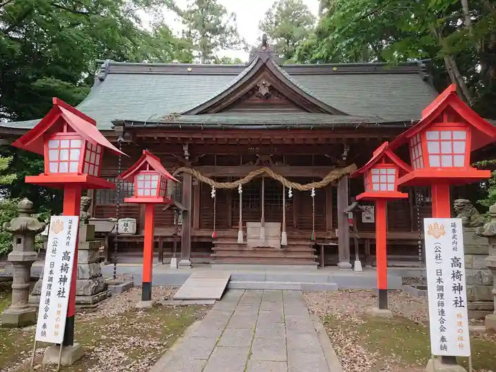 高椅神社の本殿・本堂