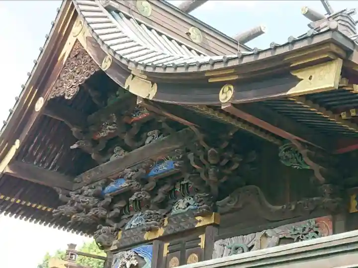 板倉雷電神社の芸術