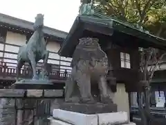 鎮西大社諏訪神社の狛犬
