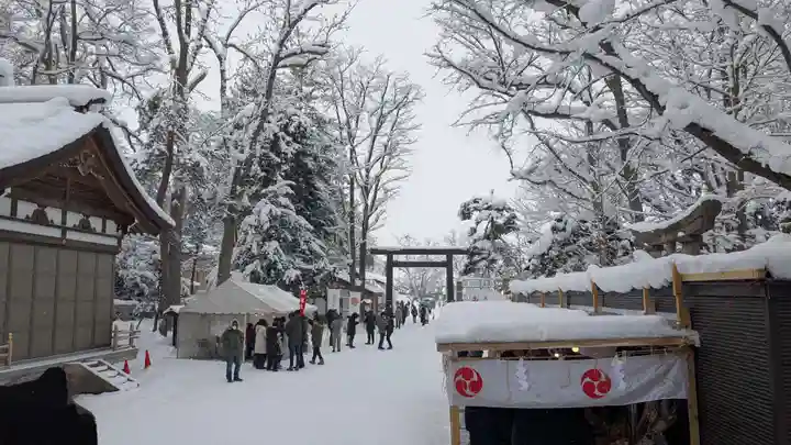旭川神社の初詣
