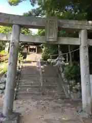 鼓岡神社の鳥居