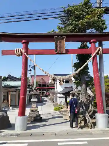 大鏑神社の鳥居