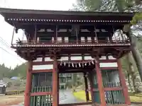 須波阿湏疑神社の山門・神門