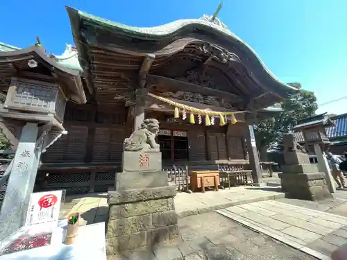 下総国三山　二宮神社の本殿・本堂