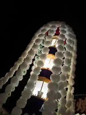 法明寺のお祭り