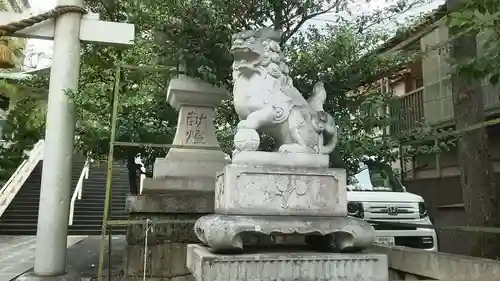 別雷神社の狛犬