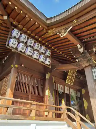 中野沼袋氷川神社の本殿・本堂