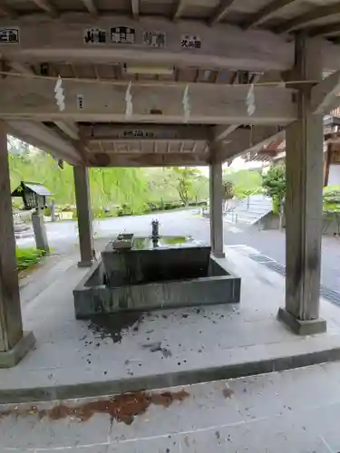 南湖神社の手水