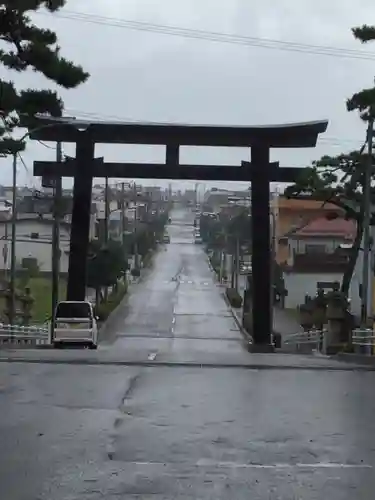 函館八幡宮の鳥居