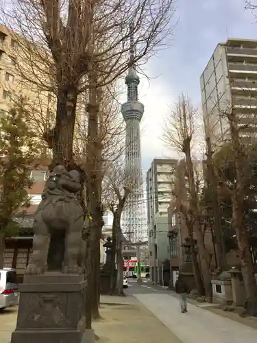 牛嶋神社の景色