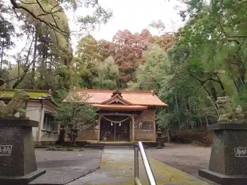 新田神社の本殿・本堂